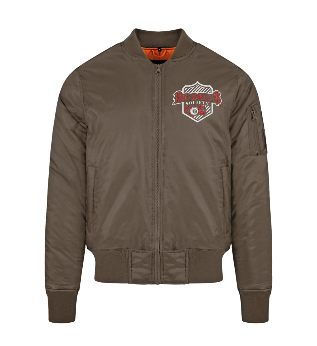 Big Ball'$ Society Unisex Bomber Jacket 