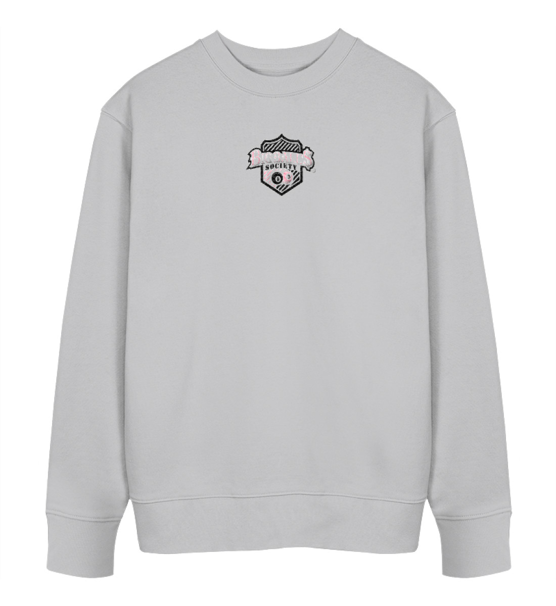 Big Ball'$ Society White/ Pink Changer Sweatshirt mit Stick