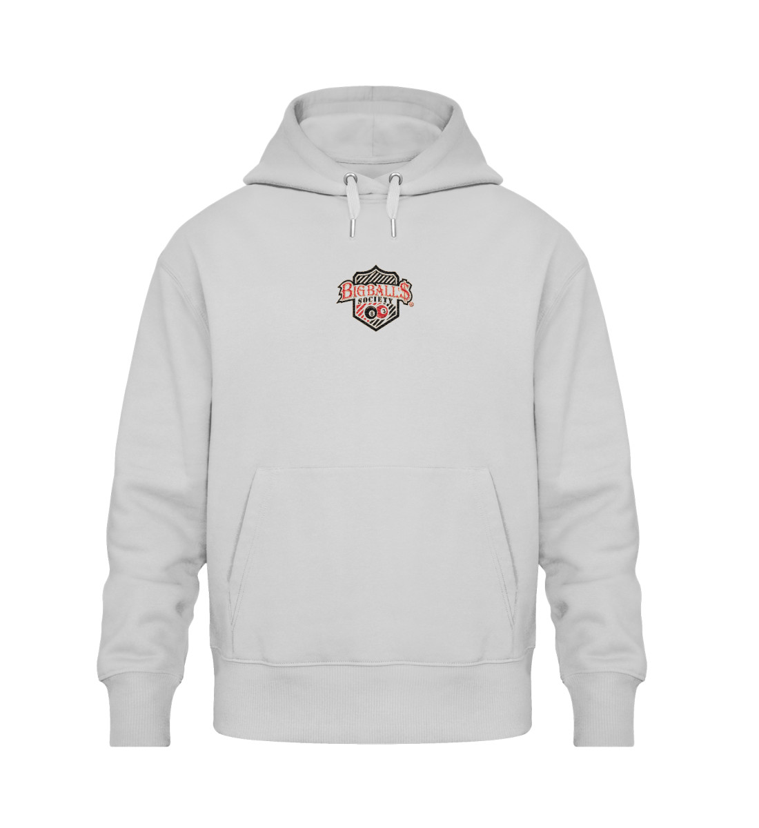 Big Ball'$ Society Oversized Hoodie mit Stick