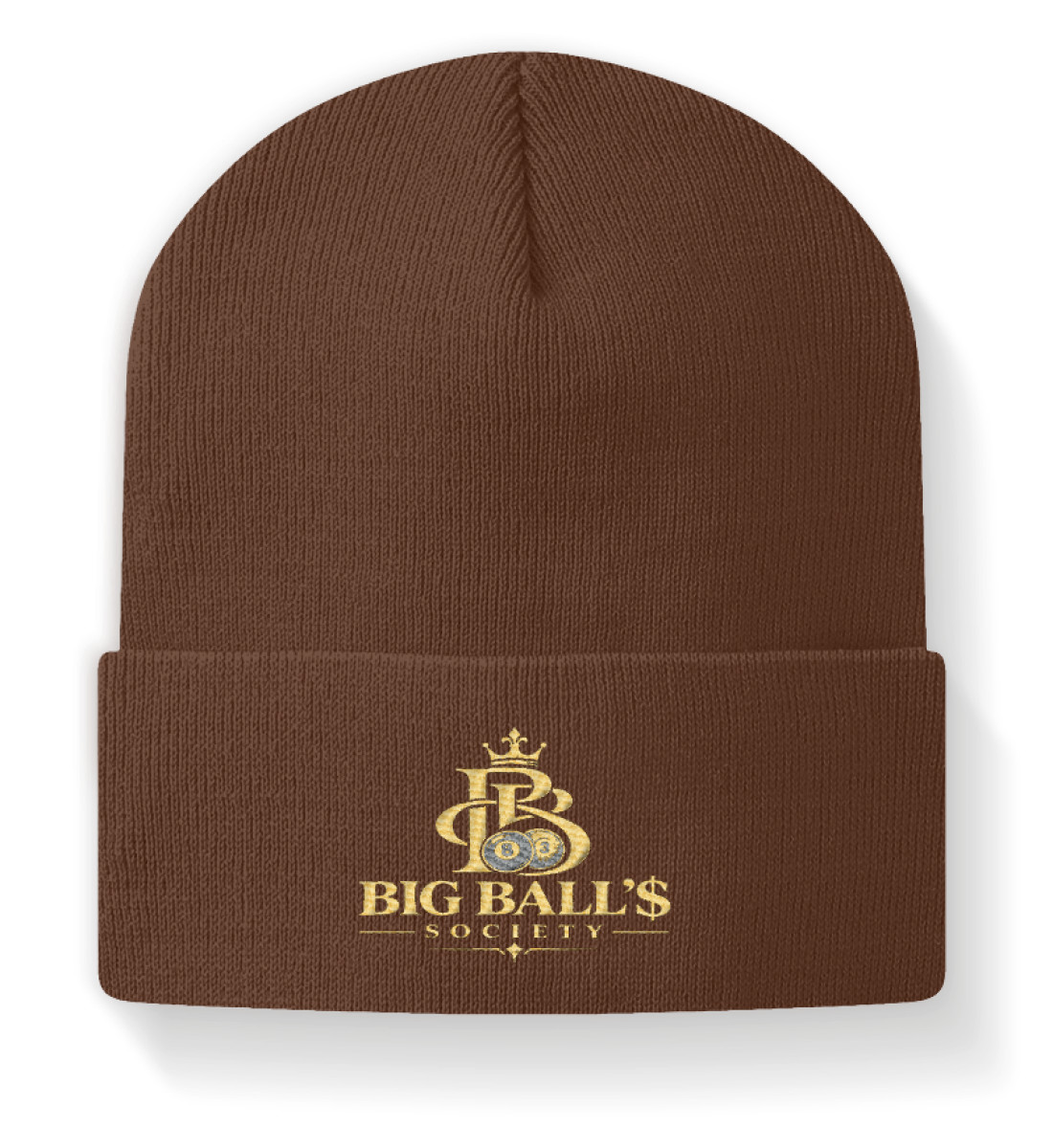 Big Ball'$ Society Gold Mütze 