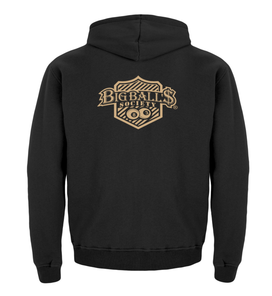 Big Ball'$ Society Logo Sand Kinder Hoodie