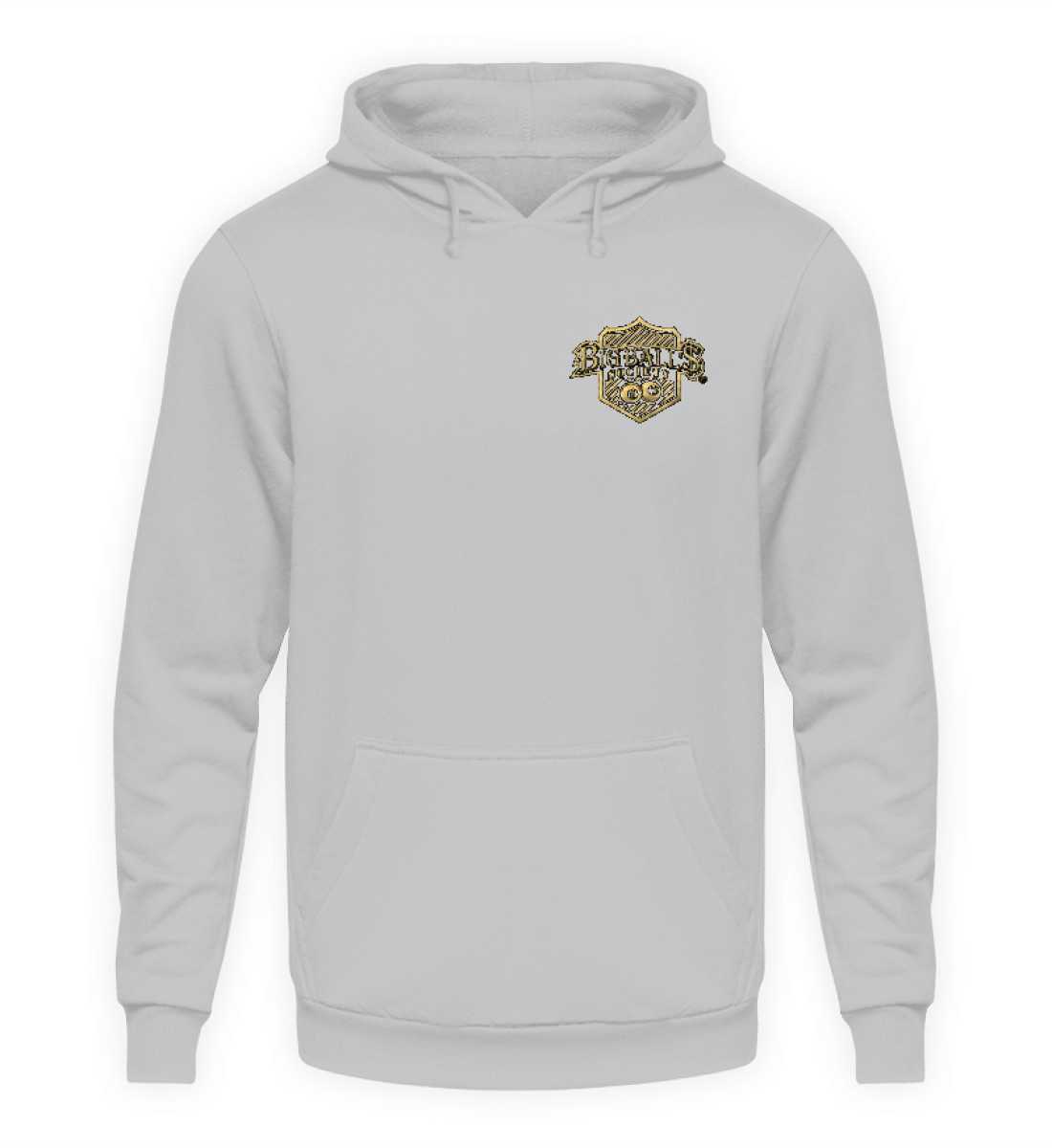 Big Ball'$ Society Gold Hoodie mit Stick