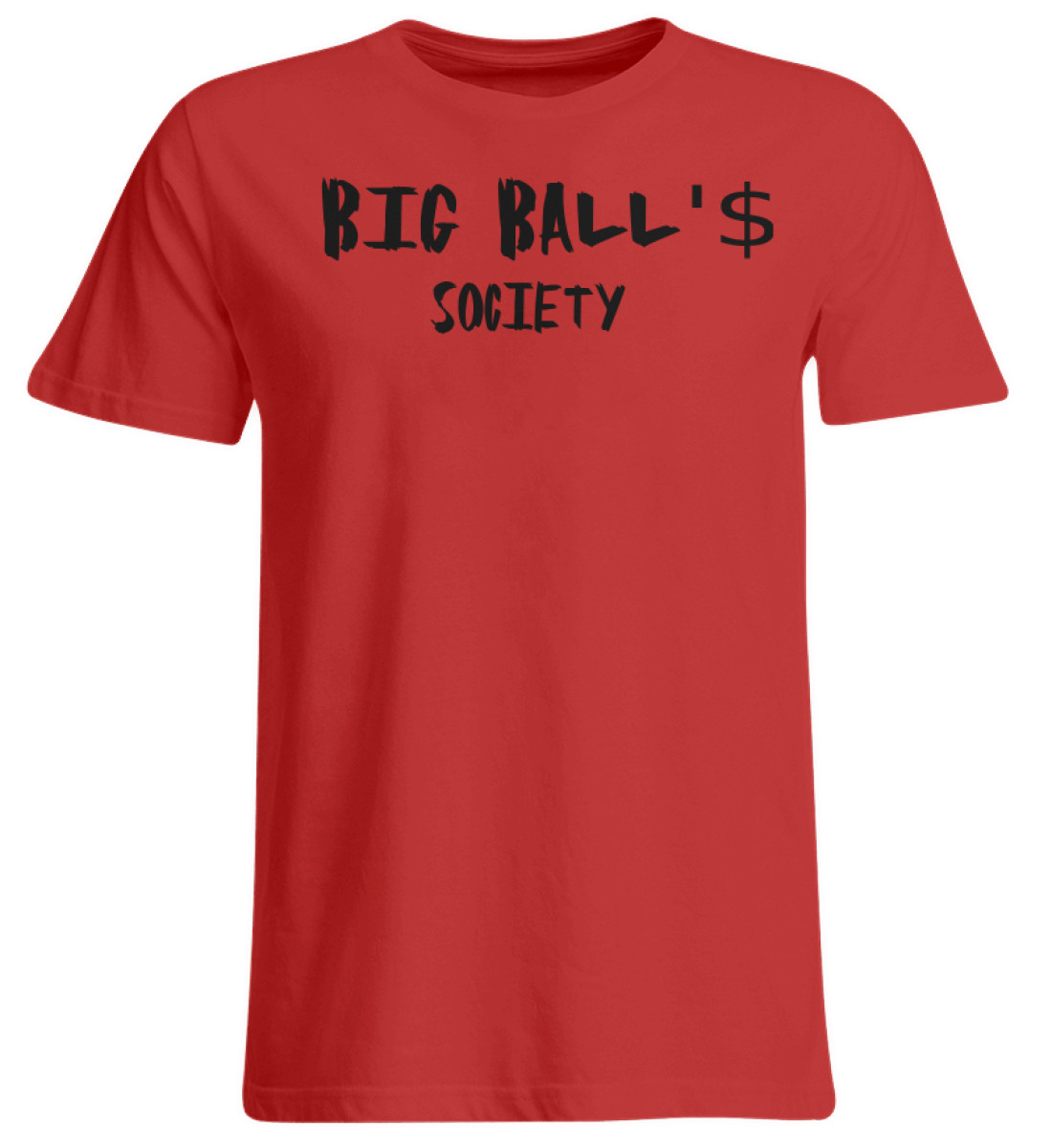 Big Ball'$ Society Übergrößen T-Shirt