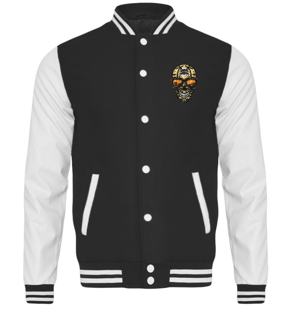 Big Ball'$ Society Summer Skull Collegejacke Stick