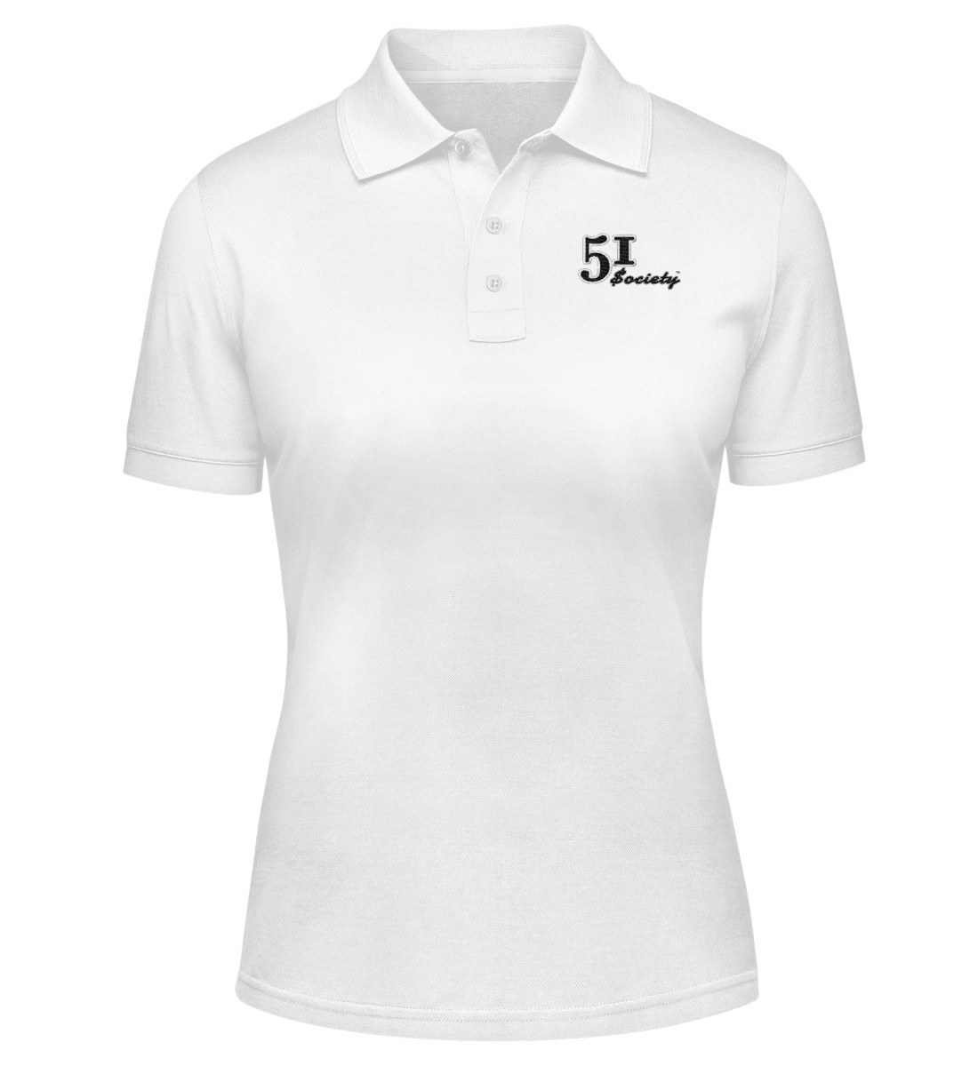 51$ociety Black Damen Poloshirt 