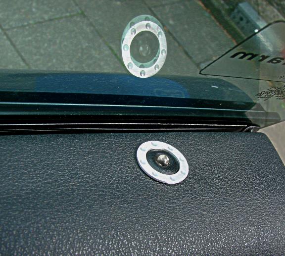 2 Zierringe Türsensor im original TT design