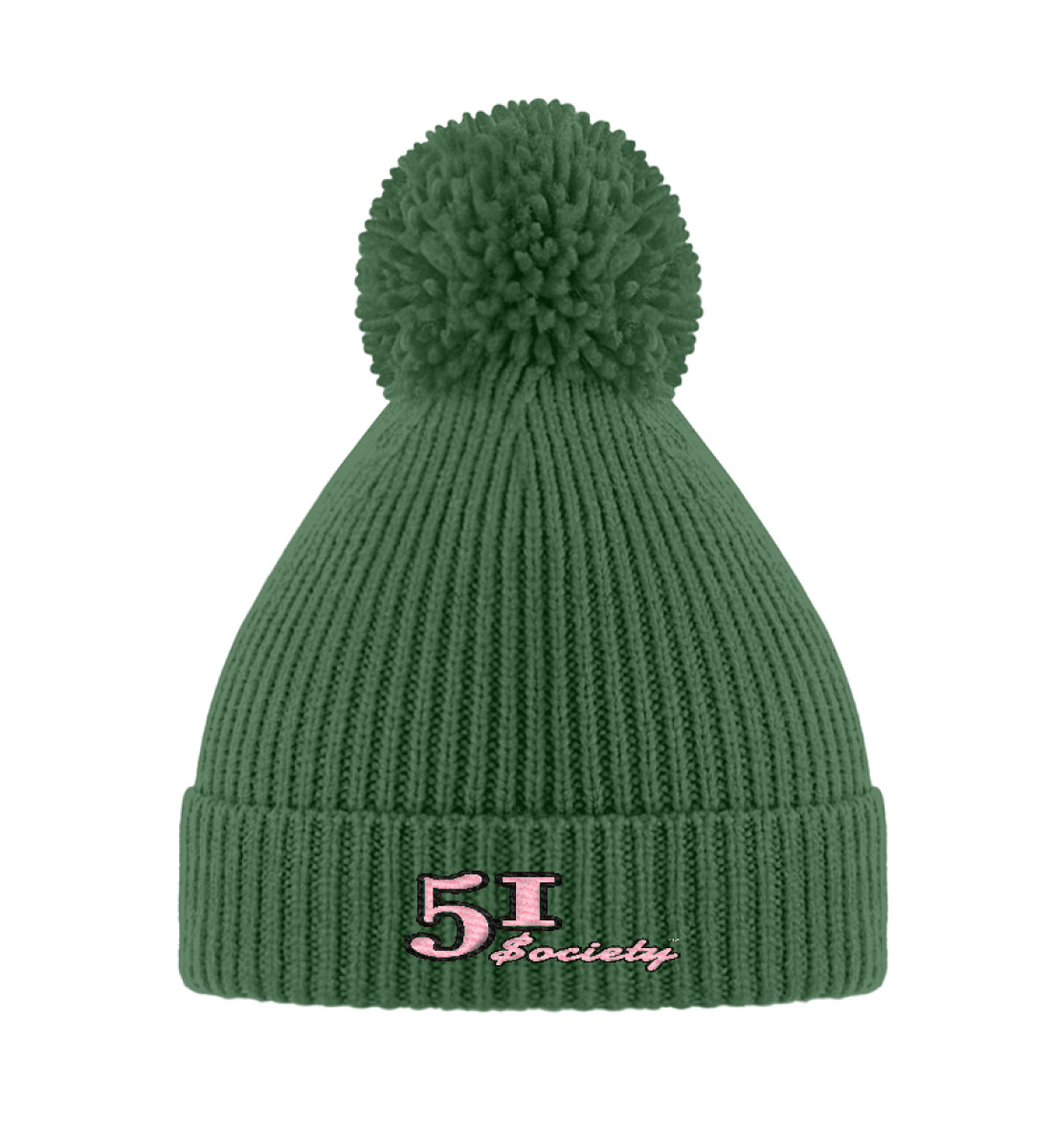 51$ociety Pink Bommelmütze 