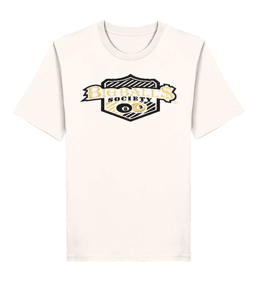 Big Ball'$ Society Black/ Gold Creator Shirt mit Stick