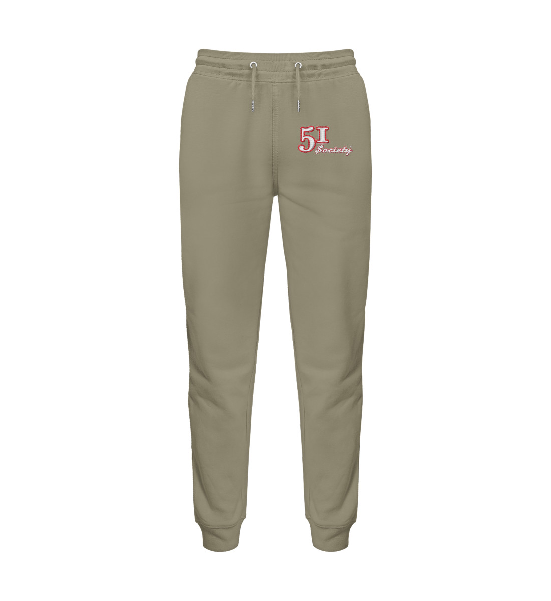 51$ociety Red/ White Mover Jogger 