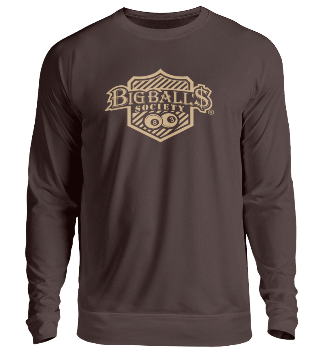 Big Ball'$ Society Logo Sand Sweatshirt