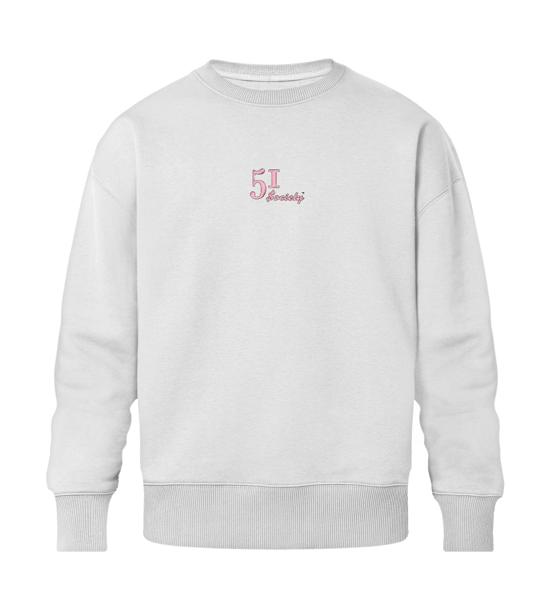51$ociety Pink Relaxed Sweatshirt 
