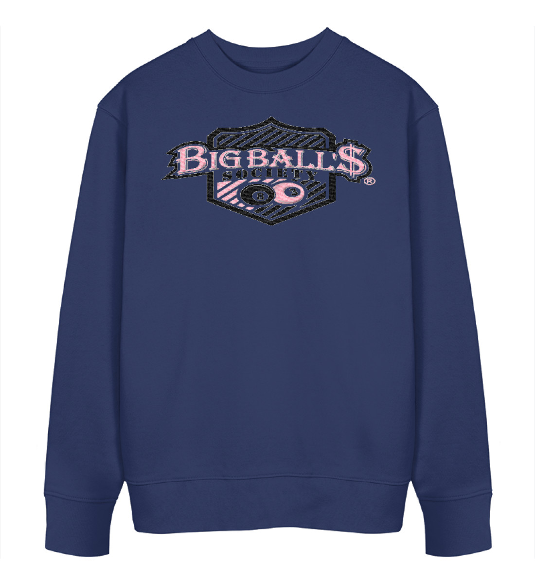 Big Ball'$ Society Black/ Pink Changer Sweatshirt mit Stick