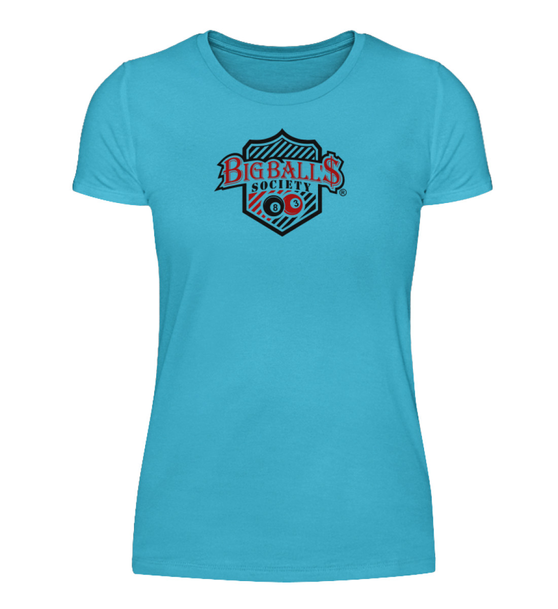 Big Ball'$ Society Original Damen T-Shirt